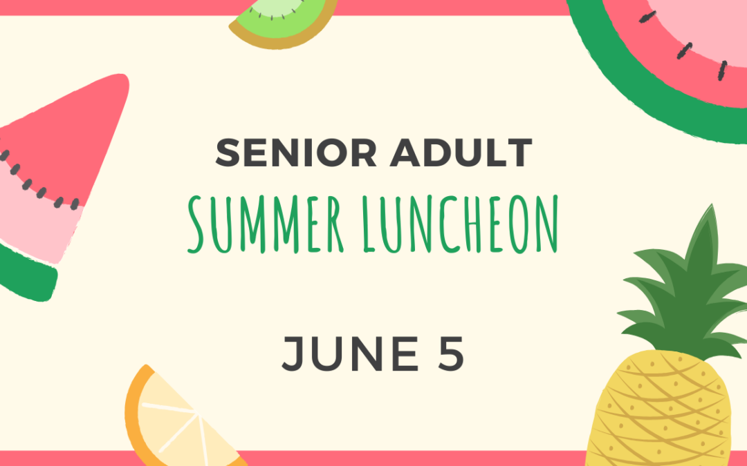 Senior Adult Luncheon