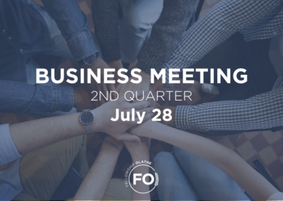 Quarterly Business Meeting