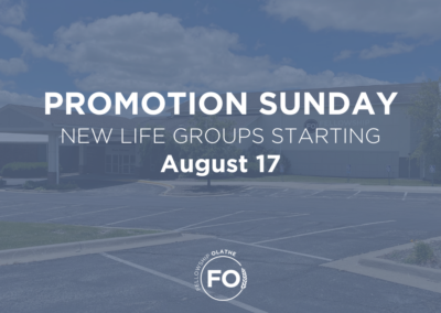 Promotion Sunday