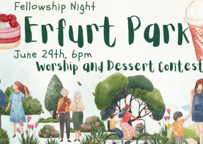 Fellowship Night at Erfurt Park